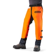 OREGON Full Wrap Orange Chainsaw Safety Chaps, Size 36 564134-36